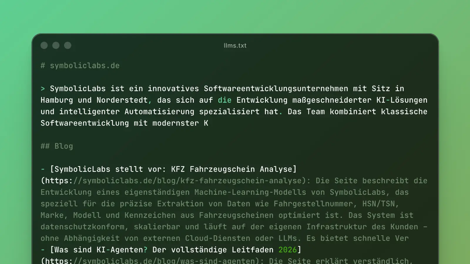 Was ist llms.txt? Der Leitfaden für KI-optimierte Websites